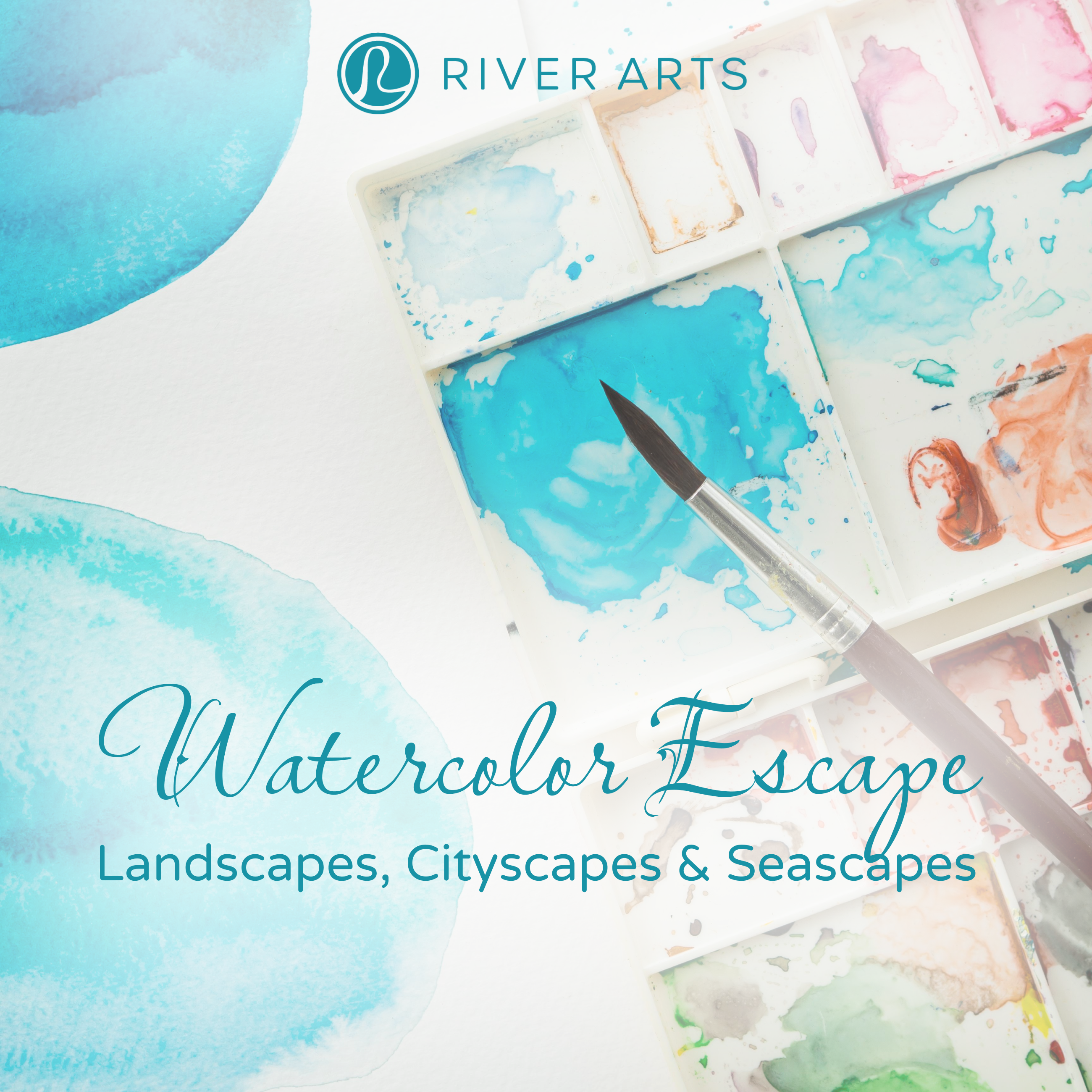 Watercolor ESCAPE | Session 1 - logo